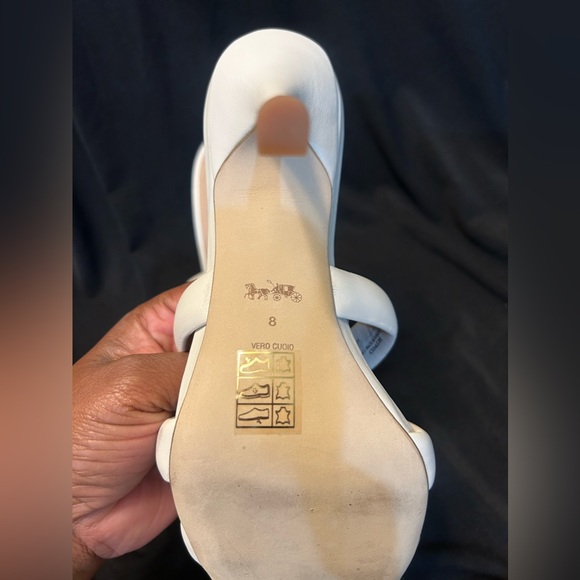 Coach Kellie Slip-On Square-Toe Mules size 8- New - Picture 11 of 11